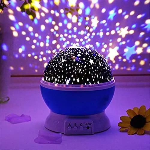 Star Maker Dream Color Changing Rotating Projection Lamp